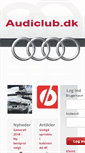 Mobile Screenshot of looser.audiclub.dk
