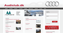 Desktop Screenshot of lort.audiclub.dk