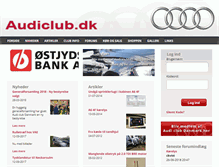 Tablet Screenshot of jegbollermedhunde.audiclub.dk